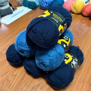 Pack of Blue Yarn by